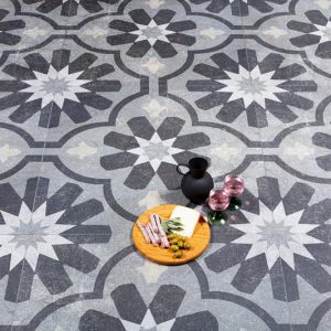 GeoCeramica® 100x100x4 Elios Decoro Fiori