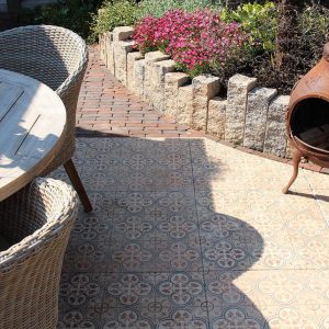 Gardenlux designo 60x60 mosaic brown