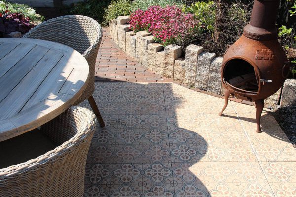 Gardenlux designo 60x60 mosaic brown